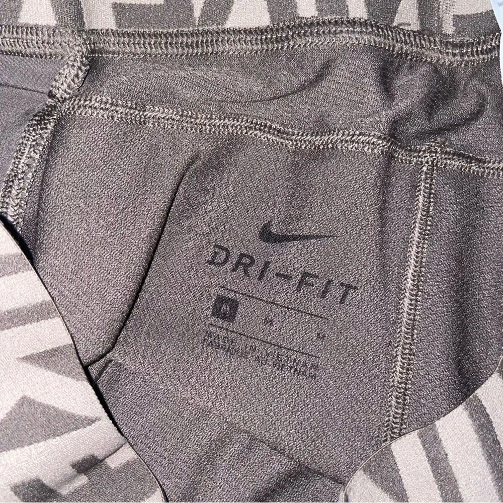 Nike Brown Tights Slim Fit Stretch